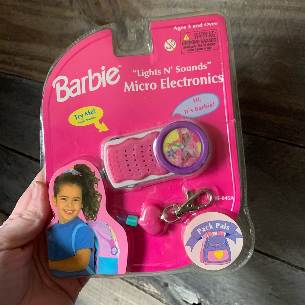 Vintage Barbie clip sounds toy